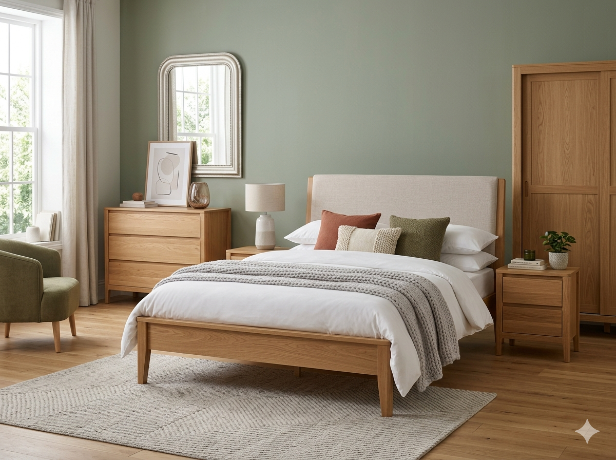 Bedroom furniture assembly visual